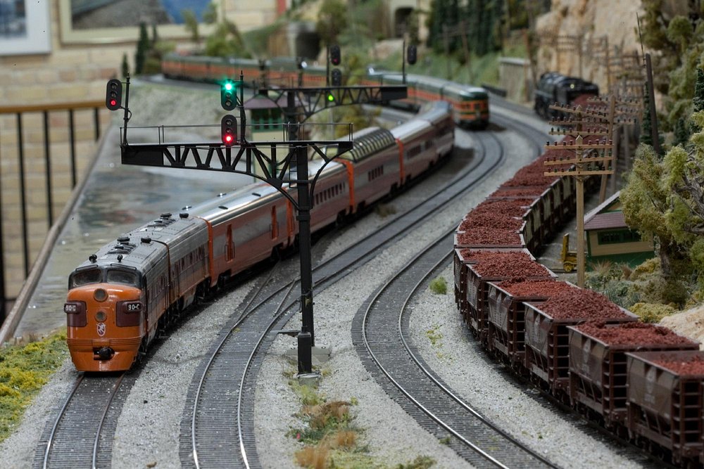 Trains at the Minnesota Model Rail Road Museum